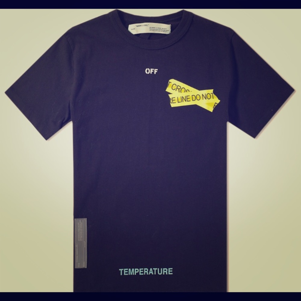 Off white Firetape tee